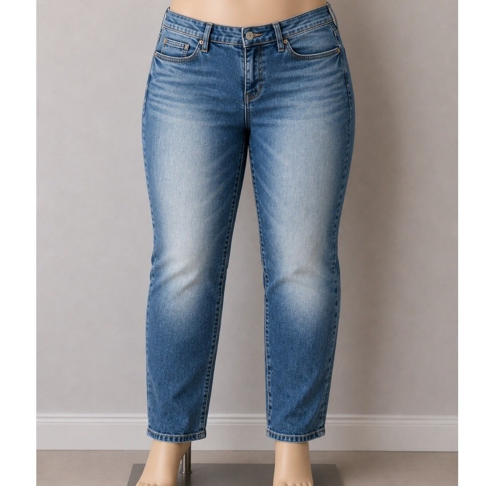 Torrid Skinny Jeans Womens 16R Blue Good Premium Mid Rise Denim